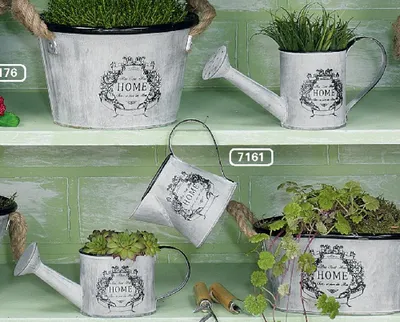 Produktbild von GIEßKANNEN SWEET HOME 3er Set, Metall