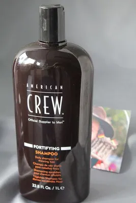 Produktbild von American Crew Fortifying Shampoo, 1000 ml, Shampoo, Nicht-professionell, Männer, Dünnes Haar, Auffrischend, Weichmachend, Volumengebend