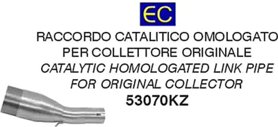 Immagine prodotto di Raccordo catalitico ARROW omologato per scarico Urban per Yamaha XMAX 300