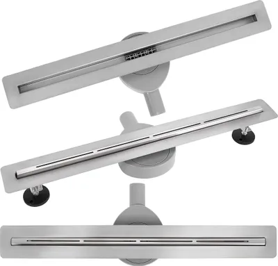 Produktbild von Rea Duschrinne Filo 70 Brush Steel