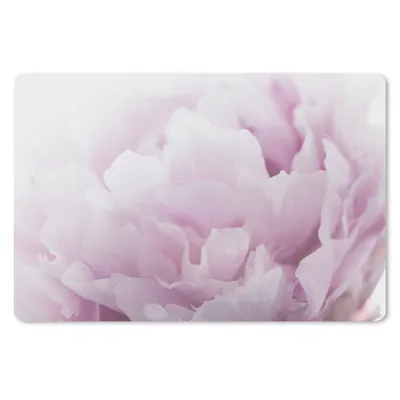 Produktbild von MuchoWow® Schreibtischunterlage Nahaufnahme einer rosa Pfingstrose 60x40 cm - XXL Mauspad - Großes Mauspad