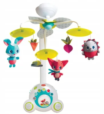 Produktbild von Baby-Mobile Tiny Love Karuzela Rośnij z muzyką 4D mit 18 Melodien