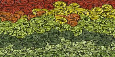 Produktbild von Tulup® Glas-Bild - 100x50 -Wandkunst - Wandbild hinter gehärtetem Sicherheitsglas  - Kunst: modern & klassisch - Bunte Wellen - Mehrfarbig