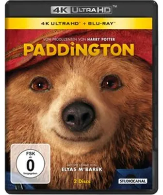 Obrázek produktu pro PLAION 1153663, Film, Blu-ray, Německý, Angličtina, 95 min, Paddington (2014), Dobrodružství