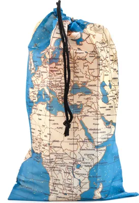 Produktbild von Kikkerland Reisetaschen Karten - Set 4tlg.