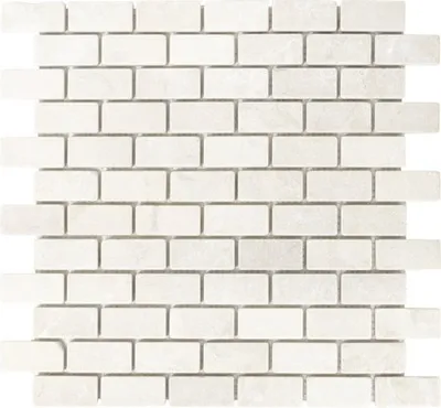 Produktbild von Natursteinmosaik XNT 46692 weiß 30,5x30,5 cm