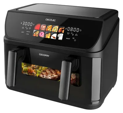 Immagine prodotto di Cecotec Friggitrice Ad Aria Cecofry&Grill Duoheat 10000 10L 2800W