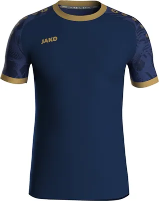Produktbild von JAKO Unisex Trikot Iconic KA, Farbe:navy/marine/gold, Größe:L