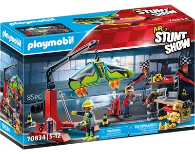 Image de PLAYMOBIL Stuntshow 70834 Station de service Air Stuntshow