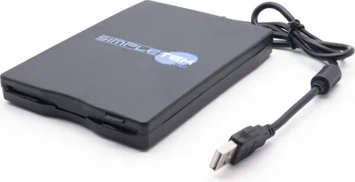 Obrázek produktu pro Externí kabelová čtečka disket s rozhraním USB, Plug and Play, Windows XP, 98, ME, SE, 2000