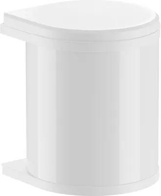 Image de Poubelle de cuisine Hailo à encastrer dans un meuble de 40 cm ou plus, poubelle pour produits cosmétiques, 1 x 15 litres