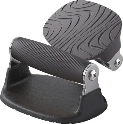 Obrázek produktu pro Rukojeť na kliky, rozměry 17 x 13 x 9 cm, nerezová ocel, protiskluzová, pro posilování