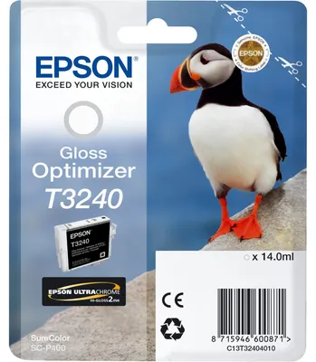 Produktbild von Epson SureColor T3240 Gloss Optimizer, Glanzverstärker, Tinte auf Pigmentbasis, 1 Stück(e)