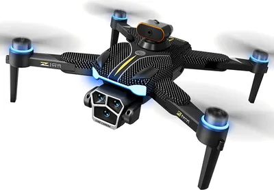 Produktbild von AIORBER GPS-Drohne mit 4.5 Zoll Display, 8K Kamera, Brushless-Motor, Gimbal, Optical Flow, 20 Min Flugzeit, 210g,  33 x 28 x 10,5 cm, Schwarz