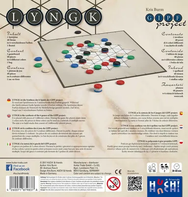 Zdjęcie produktu dla HUCH! LYNGK, Gra planszowa, Strategia, 13 lat(a), Wydanie podróżnicze, 30 min, Gra rodzinna