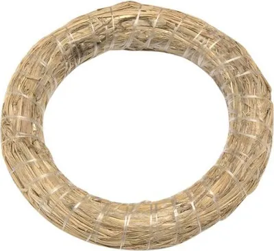 Produktbild von Glorex Strohkranz natur, Ø 30 cm