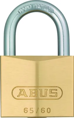 Produktbild von ABUS Vorhängeschloss Messing 65/30 - gl.-304 - gleichschließend