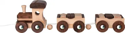 Produktbild von Goki 55921, Zug, 2 Jahr(e), Holz, Braun, Holz