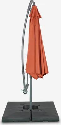 Produktbild von sweeek - Runder Ampelschirm Ø300cm - Terrakotta