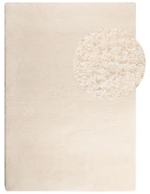 Produktbild von Steffensmeier Berber Teppich Fes | Schurwolle, Uni, Größe: 140x200 cm , Original aus Marokko, Teppich für Wohnzimmer, Schlafzimmer