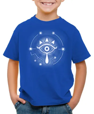Produktbild von A.N.T. Sheikah Kinder T-Shirt tafel wild the breath of snes link