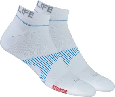 Produktbild von roSocks Athletic NoShow Socken - weiß L - Größe 43-46