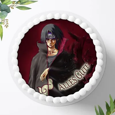 Produktbild von Für die Geburtstags Torte ein Tortenaufleger, Zuckerbild mit dem Motiv: Anime Manga, Essbares Foto für Torten, Fondant, Ø 20cm, 0320c