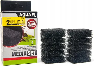 Zdjęcie produktu dla AQUAEL Wkład Gąbkowy PAT MINI (2szt.)
