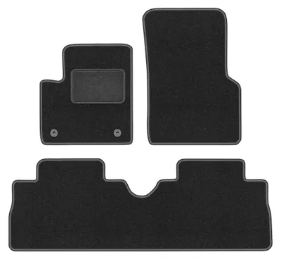 Immagine prodotto di Tappetini in moquette per Renault Espace III 1996-2002 (monovolume) – set 4 pezzi, grigio grafite, su misura – Wielganizator LUX