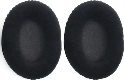 Obrázek produktu pro Vysoce kvalitní polštářek náhlavní soupravy, prodyšné náhradní náušníky, kompatibilní s Kingston HyperX Cloud II (černý flanel)