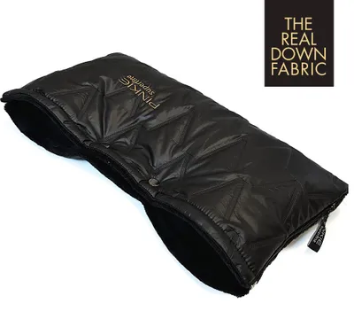 Produktbild von Daunen Handwärmer Superfine Vee Black