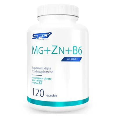 Produktbild von SFD Magnesium + Zink + Vitamin B6, 120 Kapseln