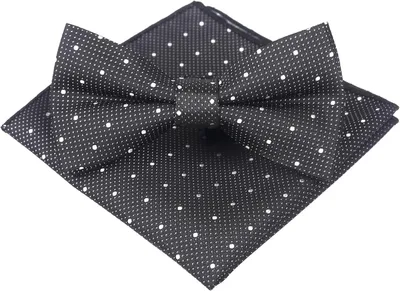 Imagen del producto de Corbata para hombre, diseño paisley con estampado floral, ajustable, incluye pañuelo de bolsillo, ideal para bodas