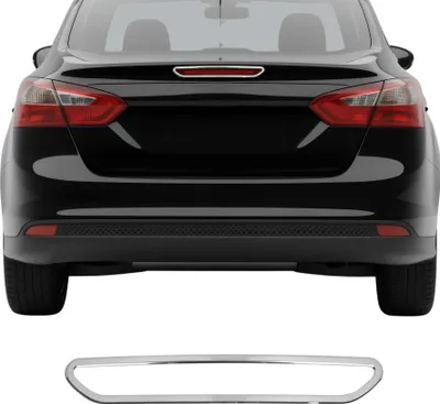 Image de Cadre de Feu Stop Arrière pour Ford Focus 2010-2018 acier inox