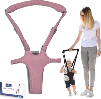 Zdjęcie produktu dla Lorelli chodzik dla dzieci Step by Step regulowane szelki chodzik dla dzieci rowy