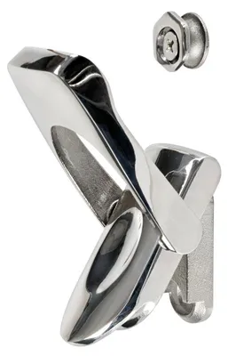 Image de Loquet à levier en acier inoxydable 100 x 32 mm Osculati 38.213.01