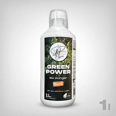 Produktbild von S&R Organics Green Power 5in1 Dünger, 1 Liter