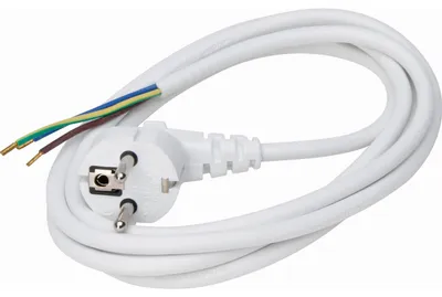 Obrázok produktu pre Ochranný kábel 3G1 mm² 2 m, biely