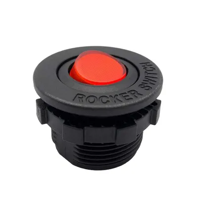 Produktbild von Wippschalter Einsatz | Rot | 12V | 10A | Ø29mm