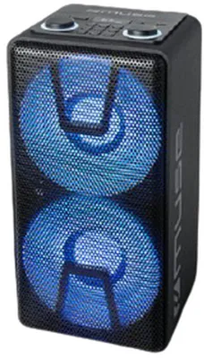 Image de Mini-chaîne 150w noir avec bluetooth - Muse - M1805DJ - party box