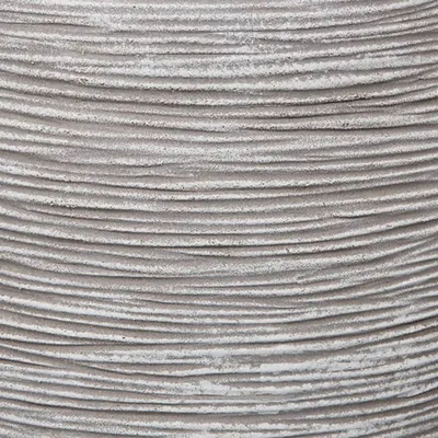 Produktbild von Capi Blumentopf Nature Rib Quadratisch 30x30 cm Elfenbein KOFI902