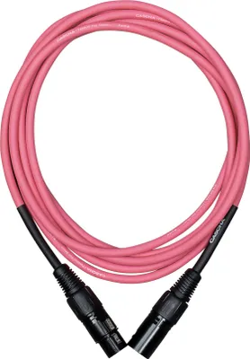 Produktbild von Cascha Standard Line Microphone Cable Pink 2 m Mikrofonkabel
