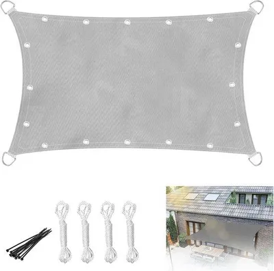 Immagine prodotto di Tenda da sole impermeabile 2x3 m grigio chiaro