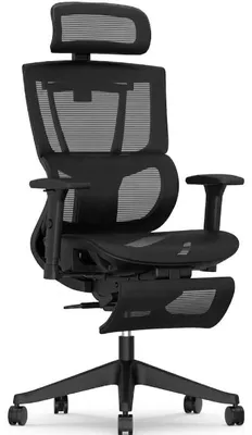 Obrázek produktu pro Ergonomická kancelářská židle C7BB-M2, nosnost 136 kg, černá
