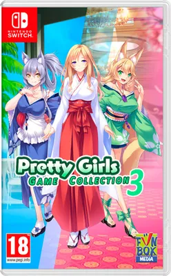 Productafbeelding van Nintendo Games: Collectie spellen met mooie vrouwen. Transparante uitvoering, PAL-compatibel. Transparante uitvoering, PAL-compatibel