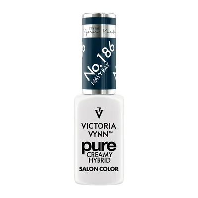 Produktbild von Victoria Vynn | Pure Creamy Hybrid 186 Navy Blue - Blau - 8ml - Hybridlack - Cremiger Nagellack