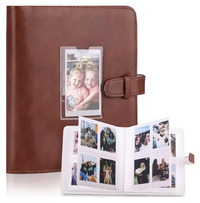 Produktbild von Fotoalbum mit 272+1 Taschen kompatibel mit Instax 3 Zoll Film- kompatibel mit Fujifilm Instax Mini 90 9 8 8+ 70 7c 7s 11 50s 7+ 25 Mini LiPlay Mini Link, Polaroid Snap, Kodak Sofortbilddrucker