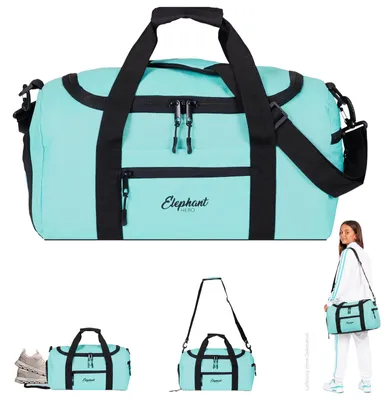 Produktbild von Sporttasche Schulsport Tasche Elephant Hero Signature Sport Reise Kindertasche Mädchen Schuhfach 42 x 23 cm 13804 Solid Türkis