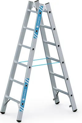 Produktbild von Zarges Sprossenstehleiter Coni B 2x6 Sprossen