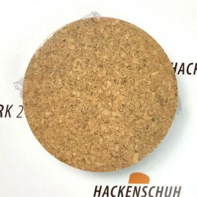 Obrázek produktu pro Sada - 6 skleněných podtácků Ø 9,5 cm z korku